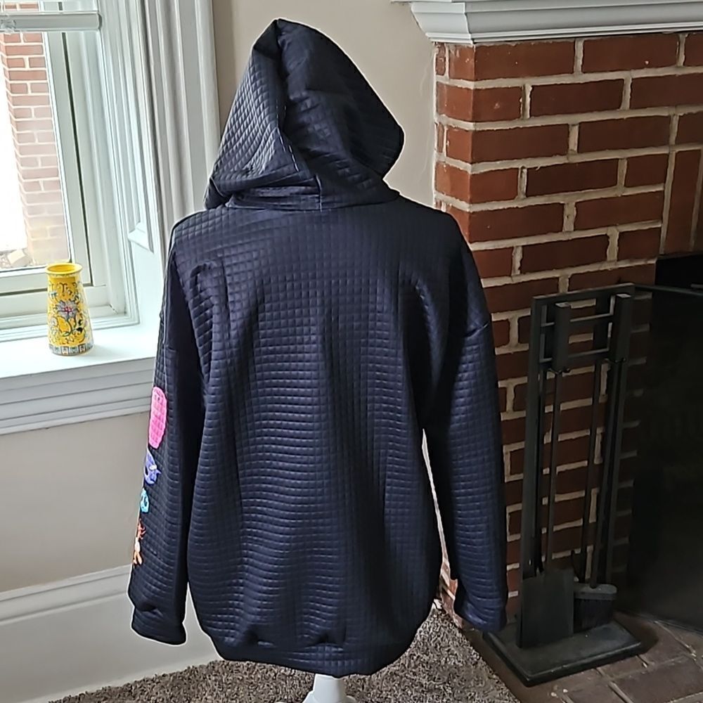 NWOT Mental Health Awareness black hooded sweatshirt. - Picture 5 of 12